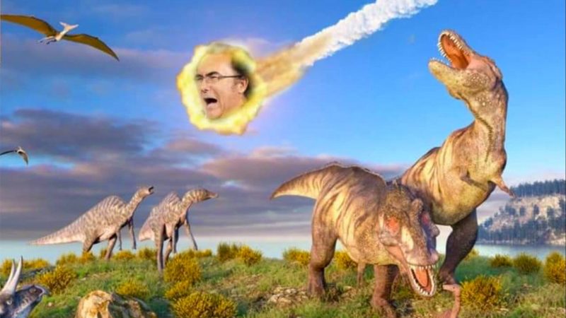 Genesi di un meme: Al Bano vs dinosauri