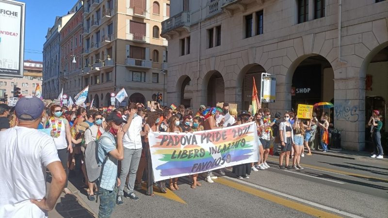 La Pride Parata a Padova – 10 Luglio