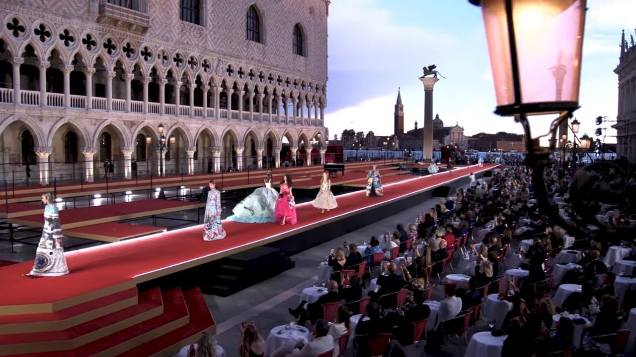 La sfilata-omaggio Dolce & Gabbana a Venezia