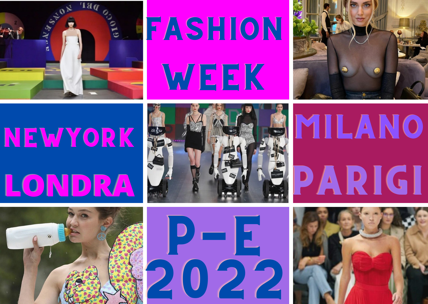 La rinascita delle fashion week di New York, Londra, Milano e Parigi