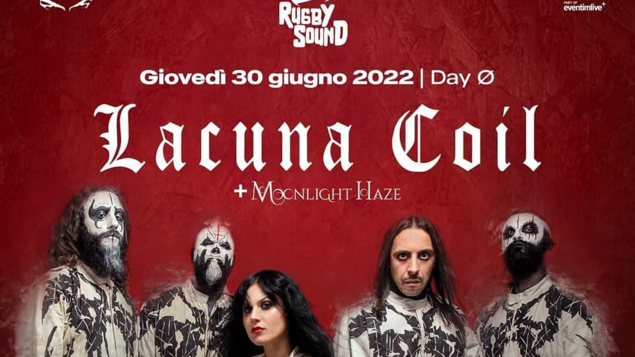 I Lacuna Coil al Rugby Sound Festival il 30 giugno 2022