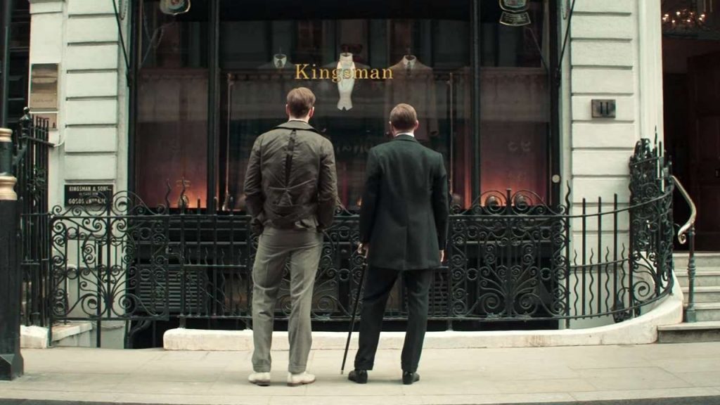 La sartoria Kingsman, luogo chiave, in "The King's Man - Le origini"