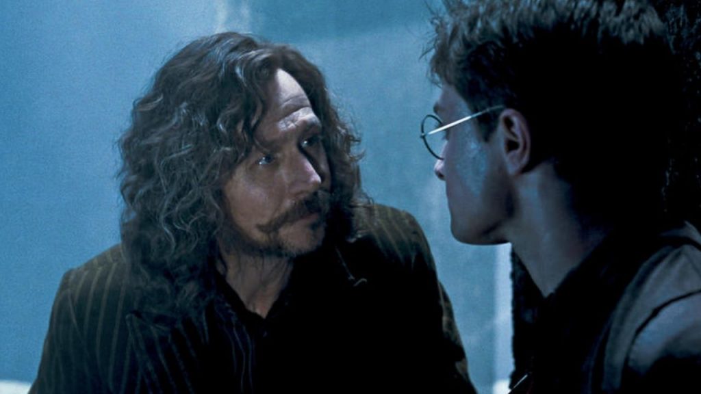 Harry e Sirius durante il film 