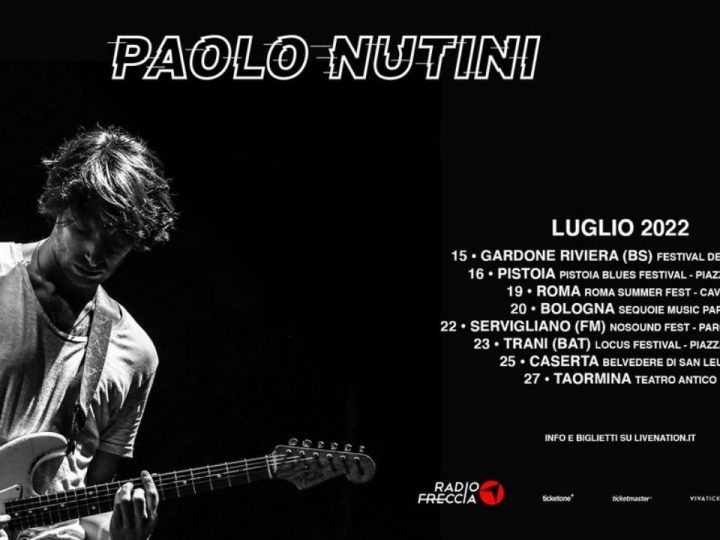 Paolo Nutini annuncia il tour italiano