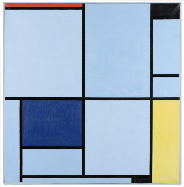 Piet Mondrian, Composizione con rosso, giallo e blu