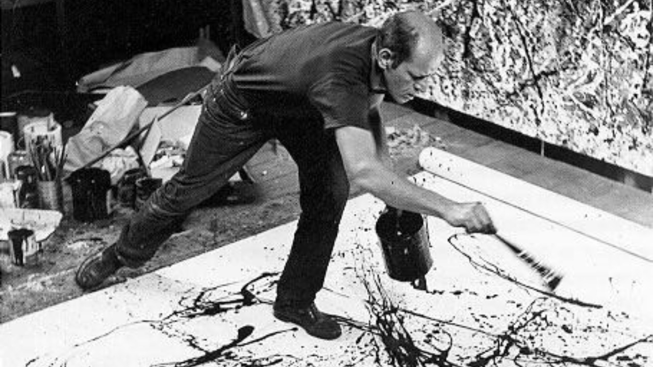 Jackson Pollock: dal cavalletto al pavimento