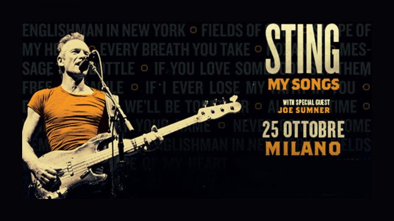 Sting – Mediolanum Forum, Milano, 25 ottobre 2022