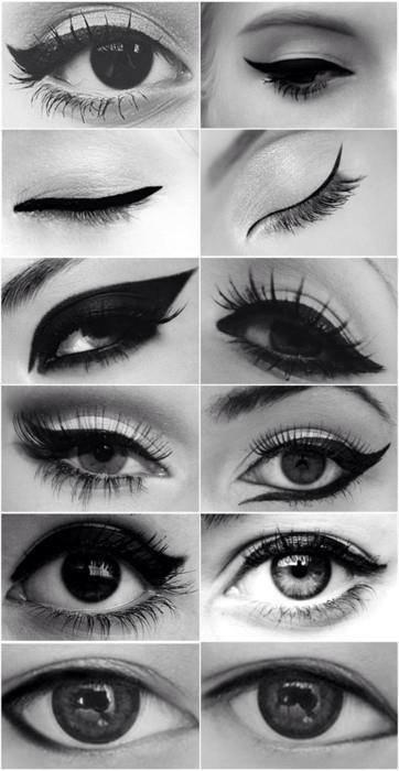 Diversi tipi di eye-liner