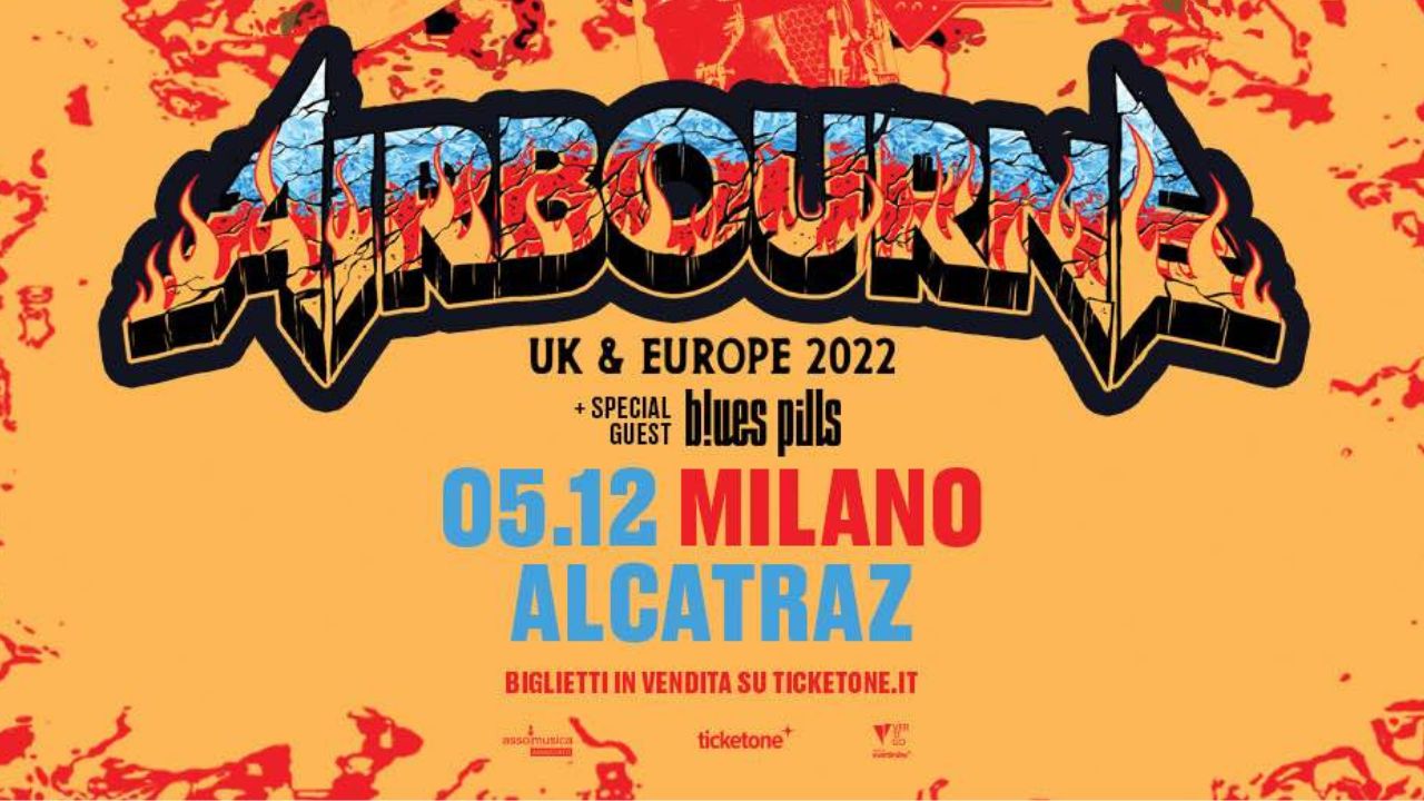 Airbourne: i Blue Pills apriranno lo show di Milano