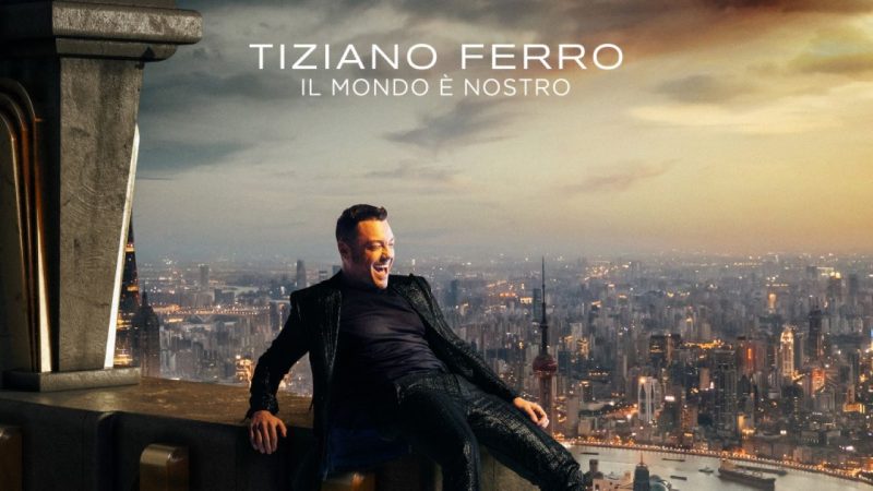Cover dell'album "Il mondo è nostro" di Tiziano Ferro