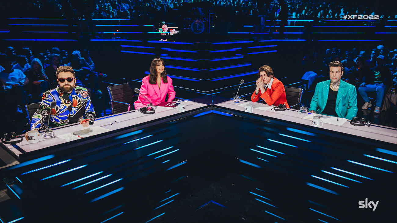 X-Factor 2022: la conferenza stampa della finale al Mediolanum Forum