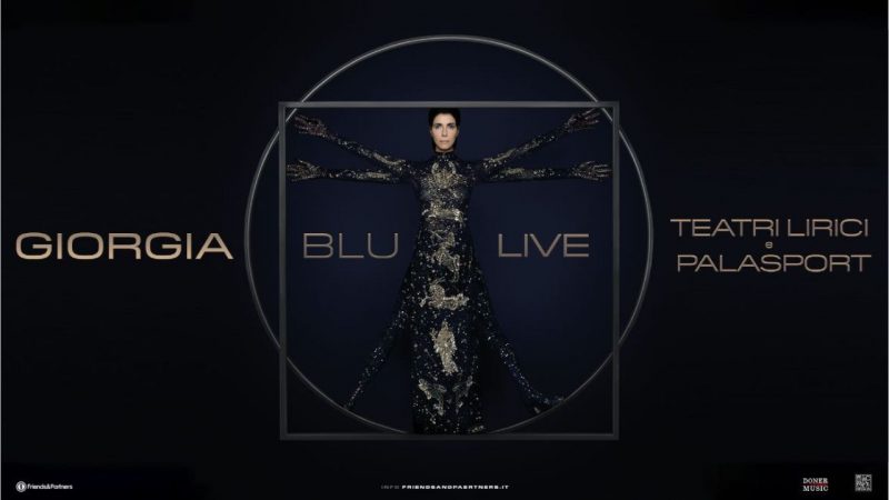 “Blue Live” il nuovo tour di Giorgia