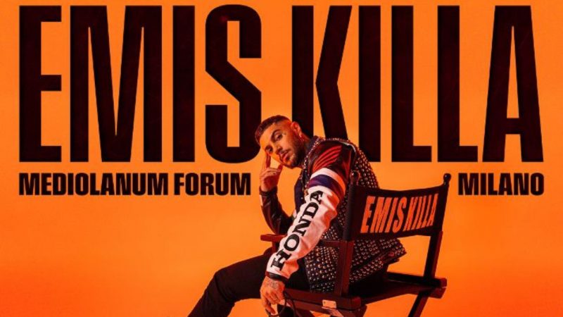 Emis Killa annuncia il live al Mediolanum Forum di Milano