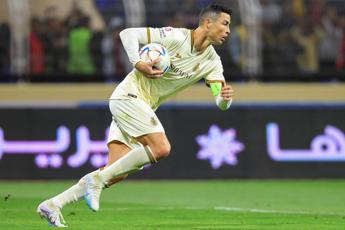 Cristiano Ronaldo, primo gol in Arabia Saudita