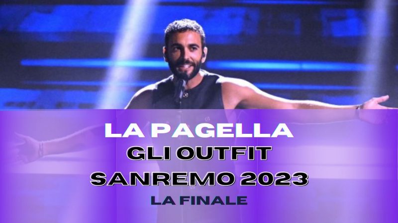 Sanremo 2023: pagelle outfit ultima serata