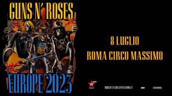 Guns N’ Roses dal vivo in Italia, concerto a Roma l’8 luglio