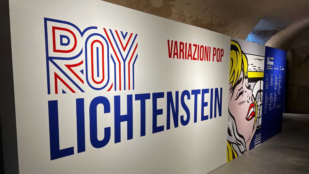 “Roy Lichtenstein – Variazioni Pop”, la mostra dedicata all’artista della Pop Art a Palazzo Tarasconi