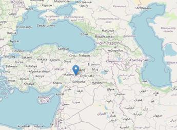 Terremoto Turchia oggi, nuova scossa di magnitudo 5.6