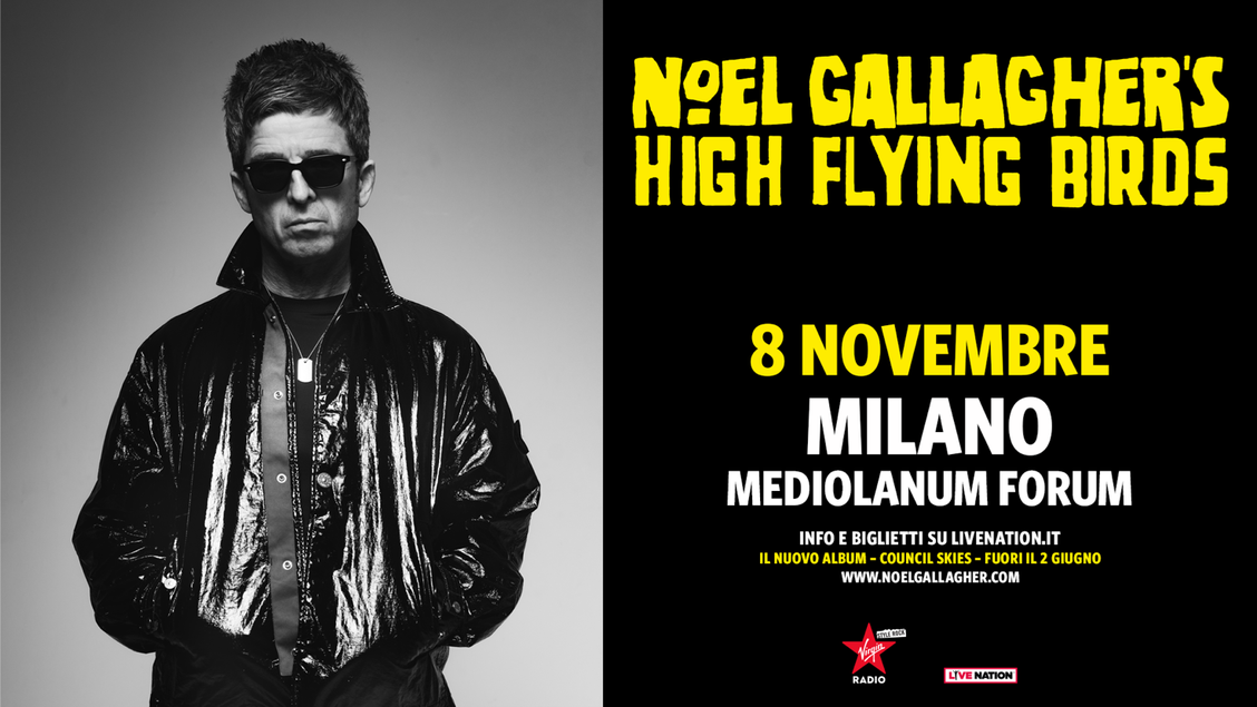 Noel Gallagher’s High Flying Birds, una data in Italia
