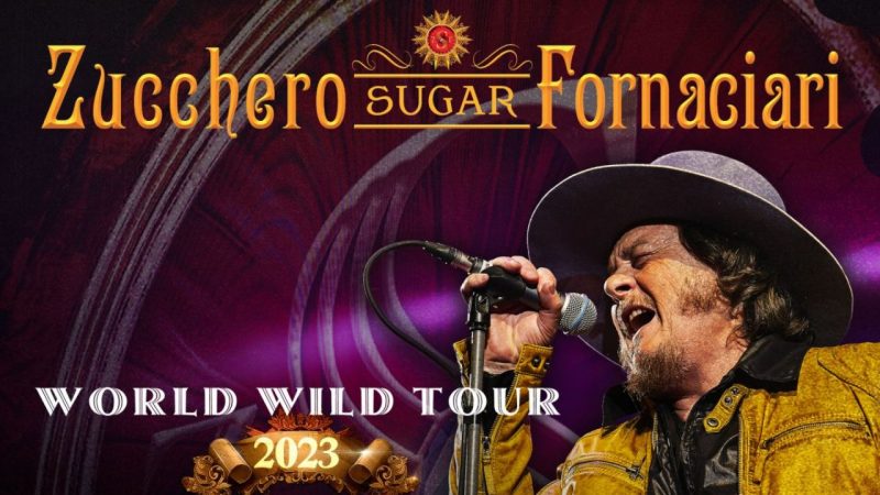 Zucchero, 5 nuove date in Italia per il “World wild tour”