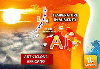 Sole grazie all’anticiclone africano, nubi nel weekend: previsioni meteo