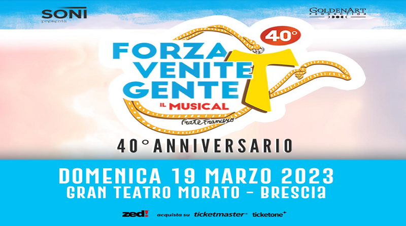 Forza venite gente – Gran Teatro Morato, Brescia – 19 marzo 2023