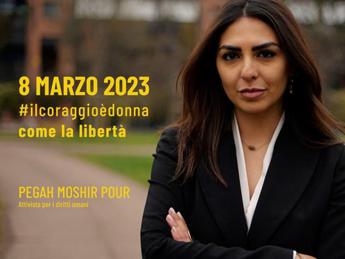 #ilcoraggioèdonna, per l’8 marzo campagna istituzionale dedicata a Mahsa Amini