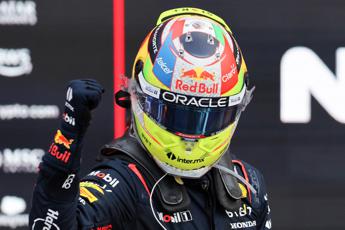 Gp Baku, doppietta Red Bull con Perez e Verstappen. Terza la Ferrari