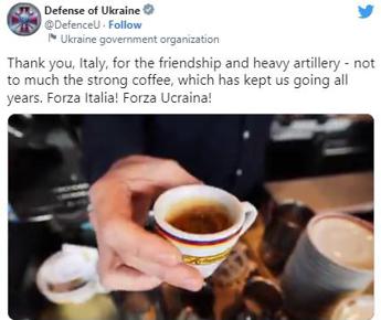 “Italia, grazie per le armi. E per il caffè”: il messaggio dall’Ucraina – Video