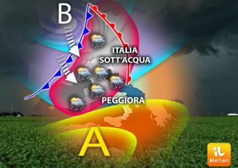 Maltempo in arrivo nel weekend, 1° Maggio con l’Italia sott’acqua