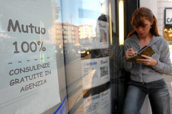 Mutui, Bankitalia: a febbraio tassi salgono al 4,12%