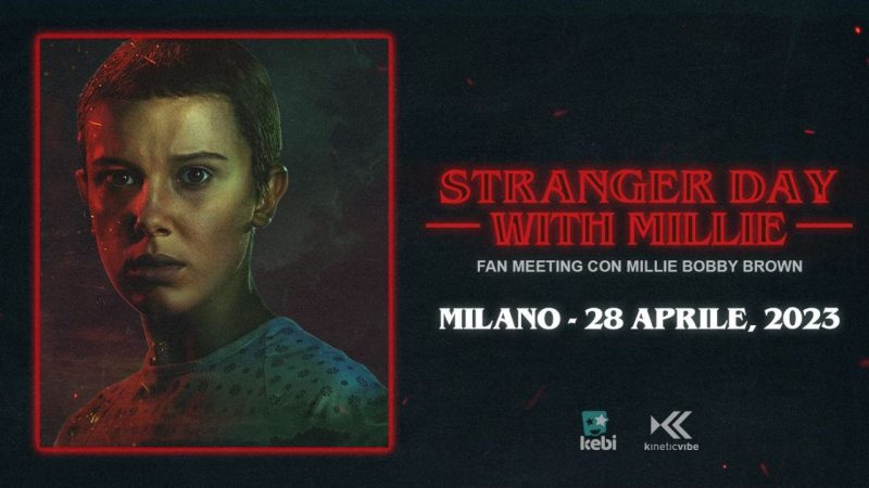 Stranger Day With Millie Bobby Brown – Alcatraz (MI) – 28 aprile 2023