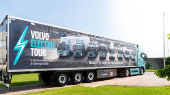 Al via l’Electric Tour 2023, il viaggio del Volvo FH Electric
