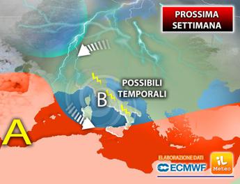 Arriva il caldo ma non dura, in agguato maltempo e temporali: previsioni meteo