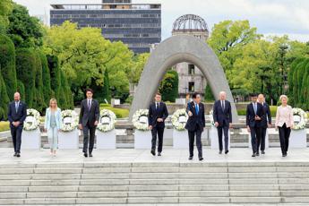 G7 Hiroshima, il messaggio di Giorgia Meloni al Memoriale