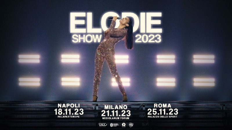 Elodie annuncia tre nuove date nei palasport