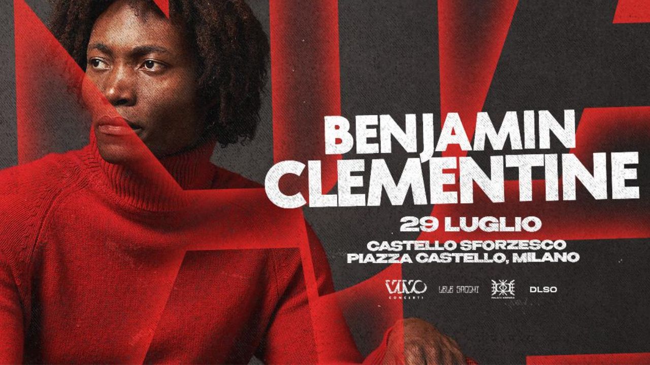 Benjamin Clementine al Castello Sforzesco di Milano sabato 29 luglio 2023