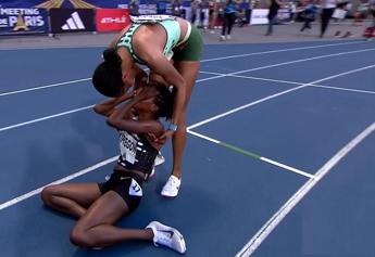 Kipyegon record mondiale 5000 metri a Parigi