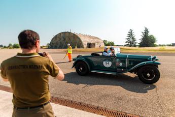 Partita la quarta tappa della 1000 Miglia