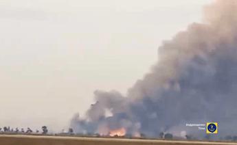 Ucraina, Kiev distrugge deposito munizioni russo a Kherson