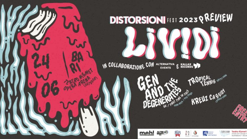LIVIDI – La preview del Distorsioni Fest a Bari