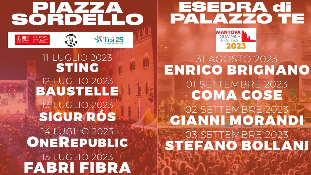Torna il Mantova Summer Festival!