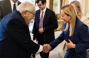Italia-Usa, Meloni vede Kissinger: “Un onore dialogare con lui”