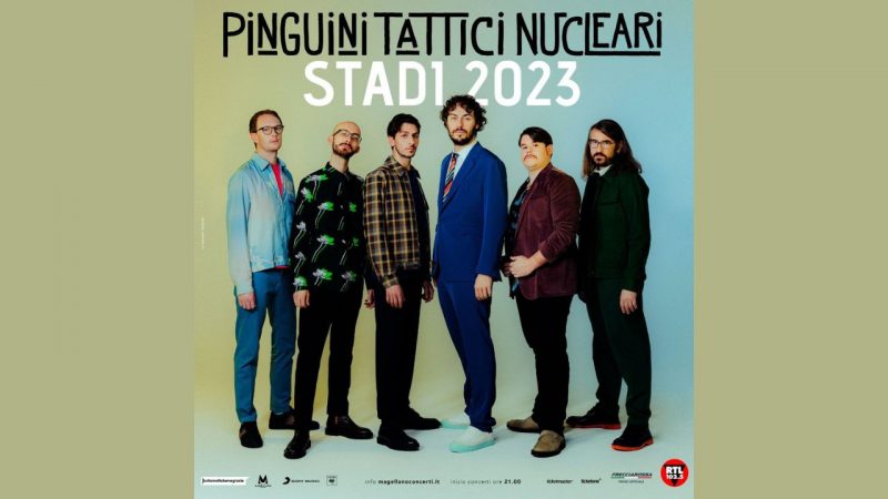 Pinguini Tattici Nucleari – Conferenza Stampa, San Siro (Milano) – 10 luglio 2023