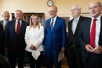 Usa, Meloni a Capitol Hill: “Con l’Ucraina per il mondo intero”