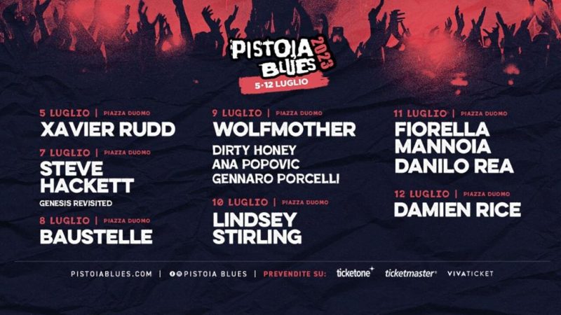 Wolfmother, Dirty Honey e Ana Popović – Pistoia Blues Festival – 9 luglio 2023