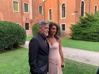George Clooney in laguna: “Il mio cuore è a Venezia”