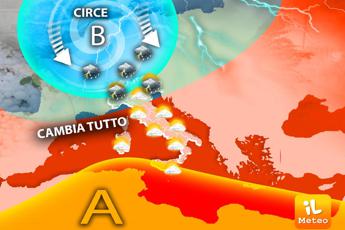 Meteo Italia, picchi di 39°C al Sud. Poi il ciclone Circe porterà l’autunno