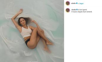 Elodie nuda sui social per il lancio del nuovo singolo ‘A fari spenti’