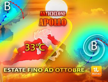 Estate fino a ottobre con anticiclone Apollo, previsioni meteo di oggi sull’Italia